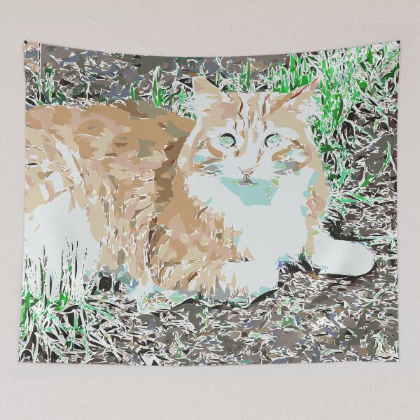Item preview, Confused Cat  designed and sold by lovleycat.
