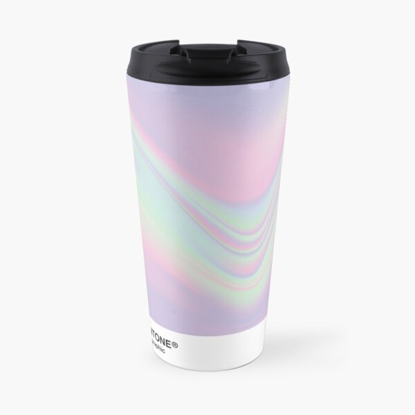 H.I.P.A.B - Holographic Iridescent Pantone Aesthetic Background Travel Mug