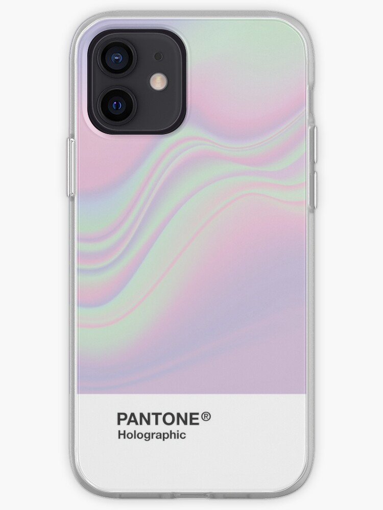 H I P A B Holographic Iridescent Pantone Aesthetic Background Iphone Case Cover By Heathaze Redbubble