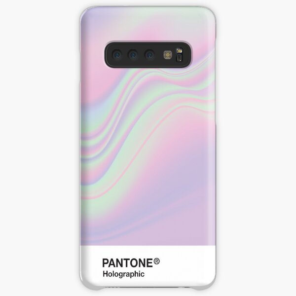 H.I.P.A.B - Holographic Iridescent Pantone Aesthetic Background Samsung Galaxy Snap Case