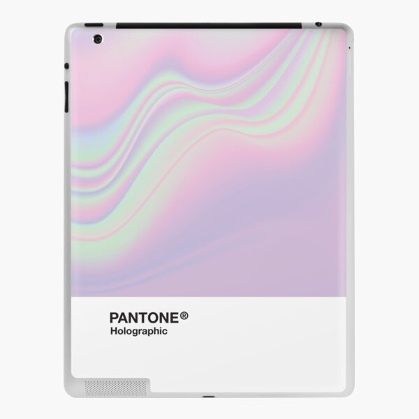 H.I.P.A.B - Holographic Iridescent Pantone Aesthetic Background iPad Skin