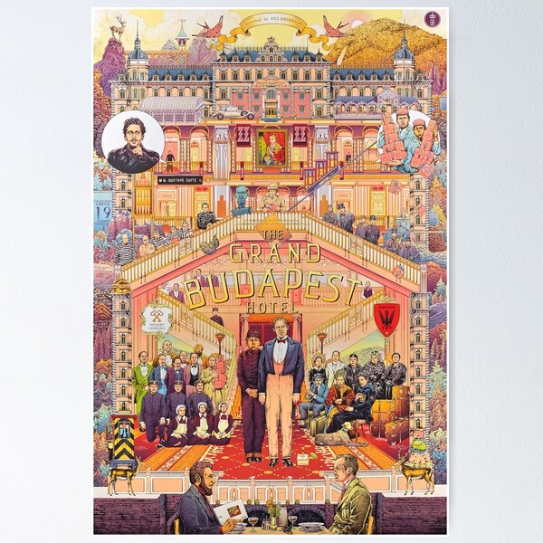 Item preview, The Grand Budapest  designed and sold by isrobusidoel.