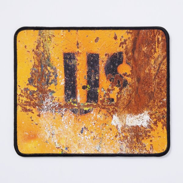 Item preview, US - Abstract Orange Rusty Metal grunge texture designed and sold by Anna Lemos.