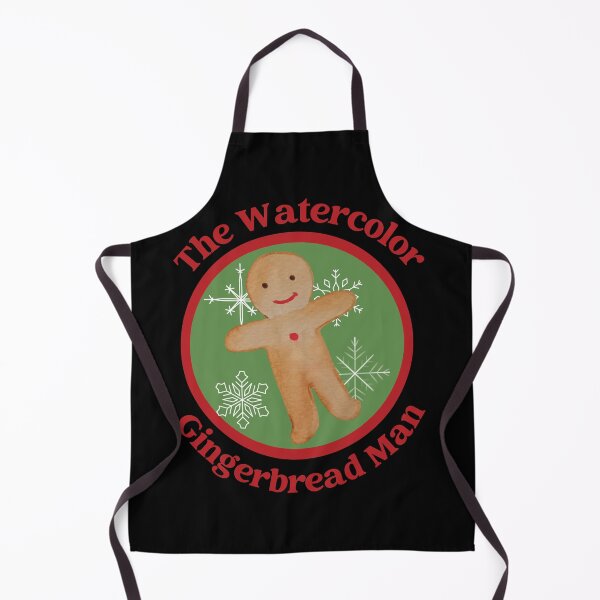 Item preview, The Watercolor Gingerbread Man designed and sold by Bright76.