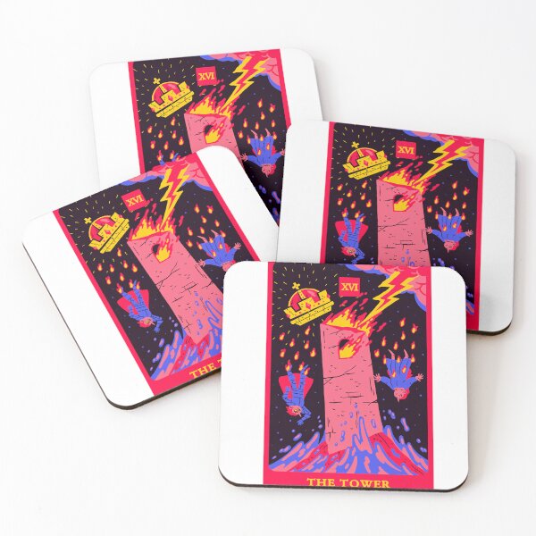 Item preview, The tower tarot card designed and sold by Global Sisterhood.