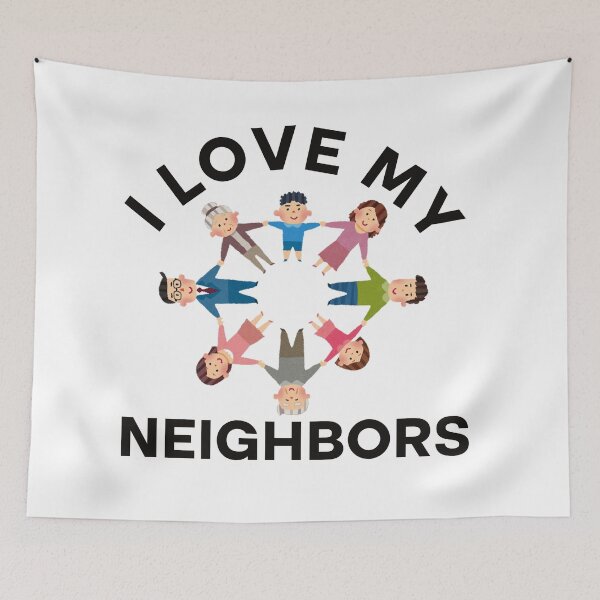 Item preview, Neighbor Quotes Best Neighborhood Jokes  designed and sold by Rami Khalifah.