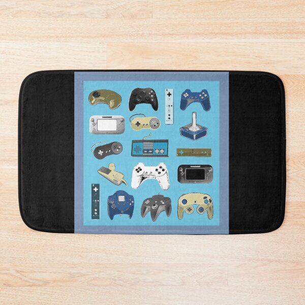 Item preview, Gaming Print - Video Game Controllers designed and sold by Jen K Wilson.