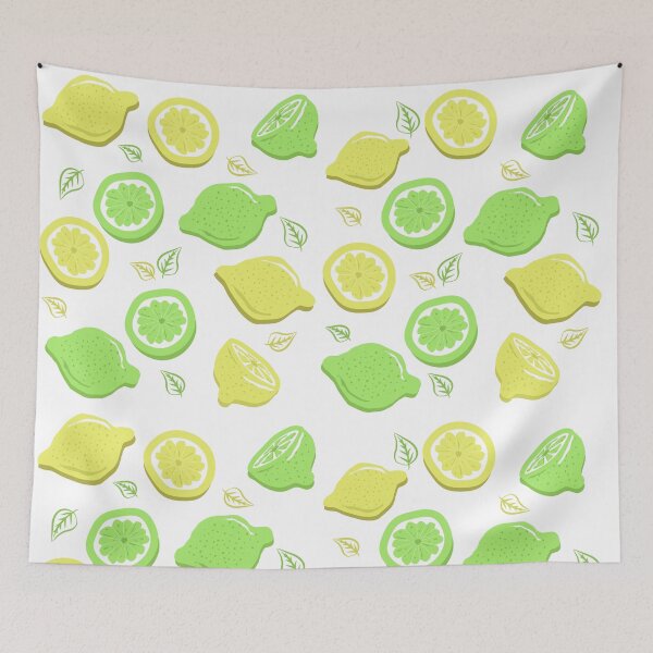 Item preview, Lemon Lime Summer Seasonal Pattern designed and sold by vron615.