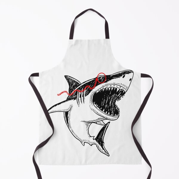 Item preview, Beautfiul and Funny Shark With Red Monocle  designed and sold by Shekevara.