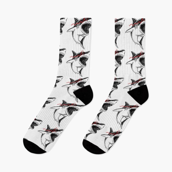 Item preview, Beautfiul and Funny Shark With Red Monocle  designed and sold by Shekevara.