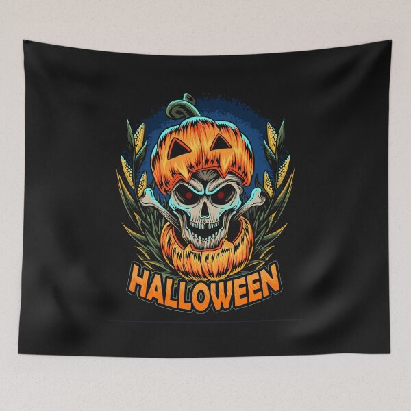 Item preview, Halloween Scary Funny Pumpkin Head designed and sold by fejoa.