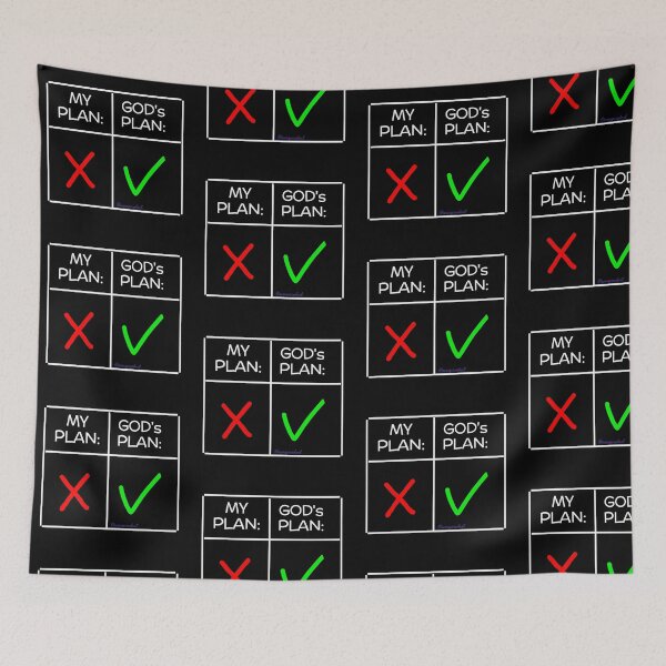 Item preview, GOD'S PLAN designed and sold by soinspiredart.