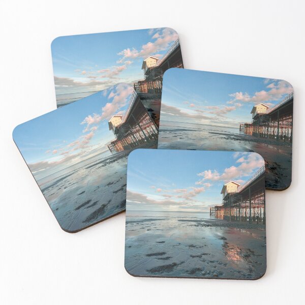 Item preview, Autumn Sunset over Penarth Pier, South Wales designed and sold by VnGphoto.