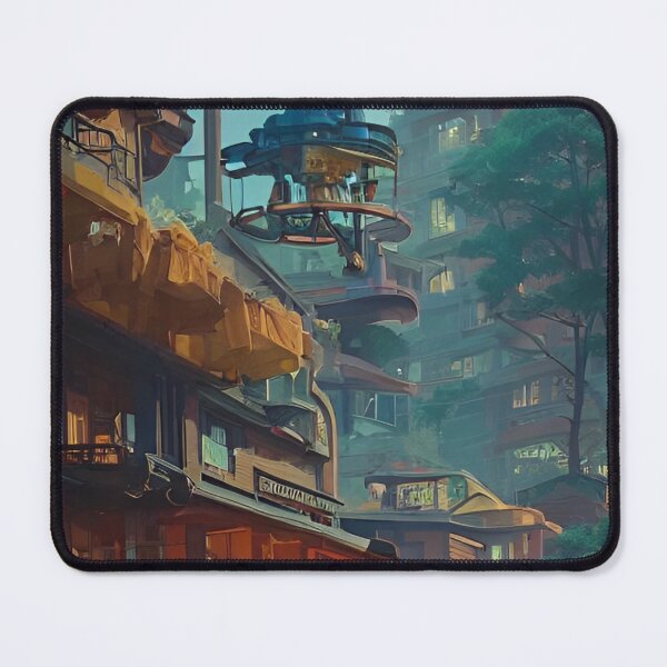 Item preview, Futuristic Shopping District designed and sold by Gizmoverse.