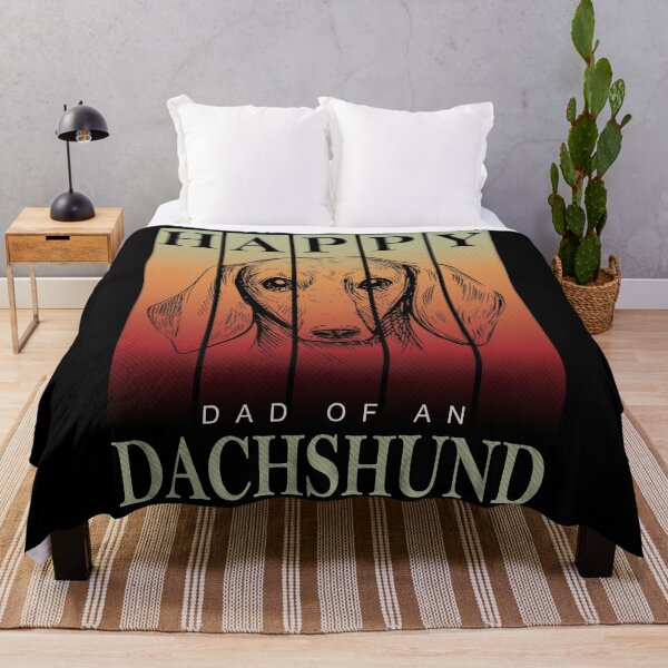 Artikelvorschau, Happy Dachshund Dad entworfen und verkauft von ProMySign.