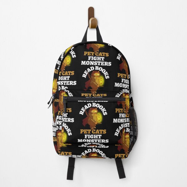 Item preview, Read Books Pet Cats Fight Monsters Archer Bookish Bibliophile designed and sold by LadySaltwater.