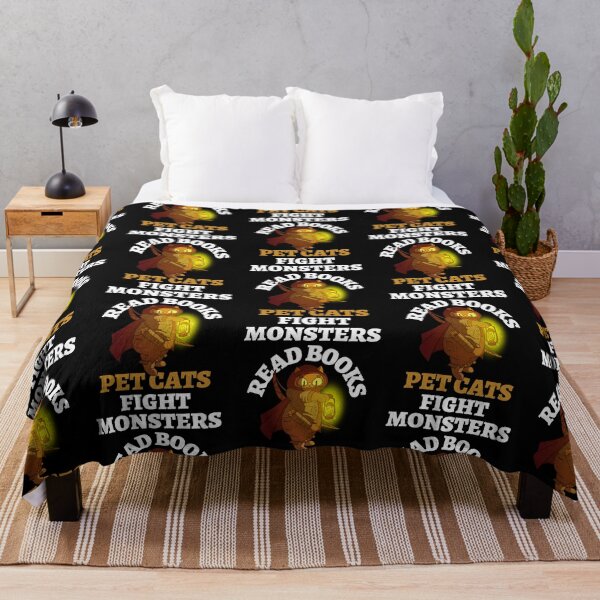 Item preview, Read Books Pet Cats Fight Monsters Archer Bookish Bibliophile designed and sold by LadySaltwater.