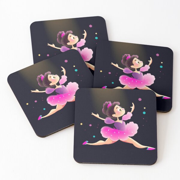 Item preview, Cute Cartoonish Ballerina in Pink designed and sold by OmniaDea.
