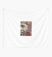 magazine art collage Wall Tapestry
