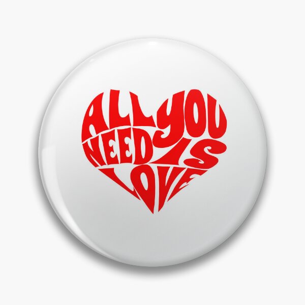 Item preview, All You Need Is Love The Beatles Quote Print, The Beatles, 70s 60s Quote Lyrics, Wall Art, Wall Decor, Minimalist Art,  designed and sold by EvasPDesigns.