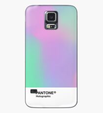 HIPAB - Holographic schillernden Pantone ästhetischen Hintergrund pt 2 Hülle & Klebefolie für Samsung Galaxy