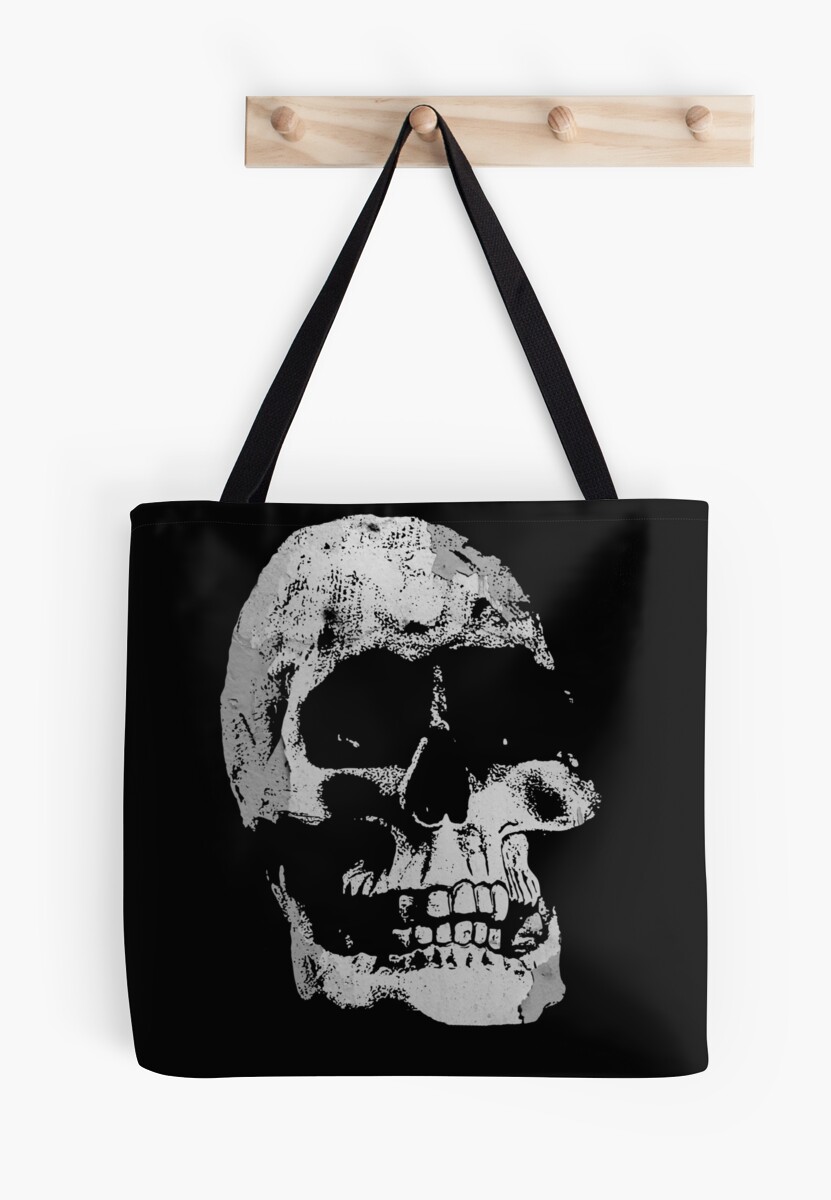 supreme skull tote bag