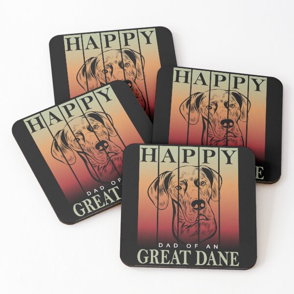 Item preview, Happy Great Dane Dad designed and sold by ProMySign.