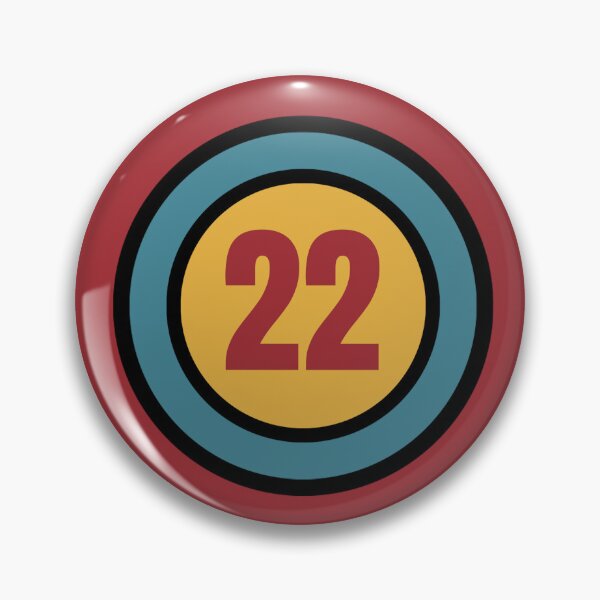 Item preview, The Number 22 - twenty two - twenty second - 22nd designed and sold by SirenSeventyOne.