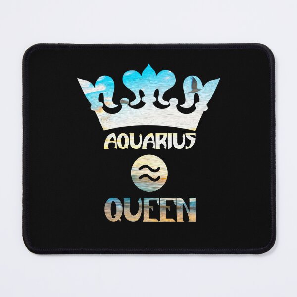 Item preview, Aquarius Queen Graphic T-Shirt designed and sold by MyStarSign.