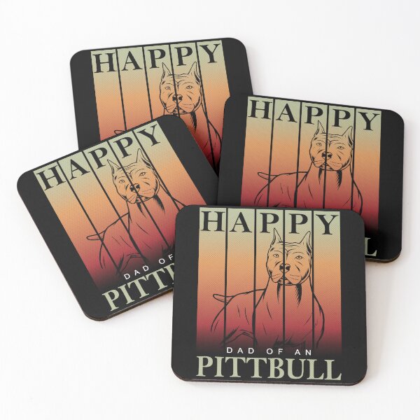 Item preview, Happy Pittbull Dad designed and sold by ProMySign.