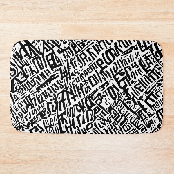 Item preview, Typo, typography abstract letters and graphic symbols pattern texture designed and sold by UDDesign.