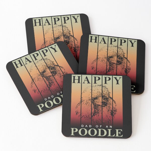 Item preview, Happy Poodle Dad designed and sold by ProMySign.
