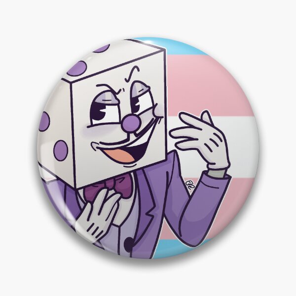 Cuphead King Dice Enamel Collector Pin