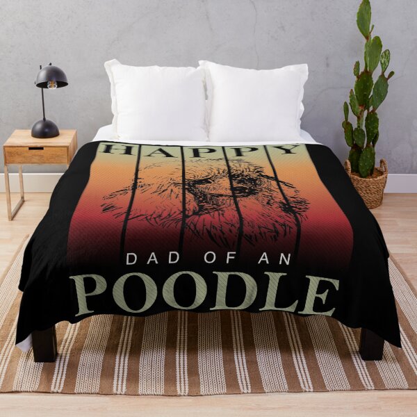Item preview, Happy Poodle Dad designed and sold by ProMySign.