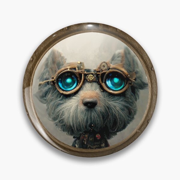 Item preview, steampunk doggy designed and sold by zebia.