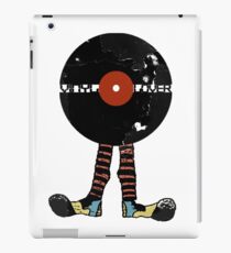 Funny Vinyl Records Lover - Grunge Vinyl Record iPad Case/Skin