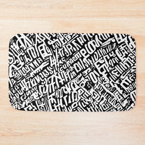 Item preview, Typo, typography abstract letters and graphic symbols pattern texture designed and sold by UDDesign.