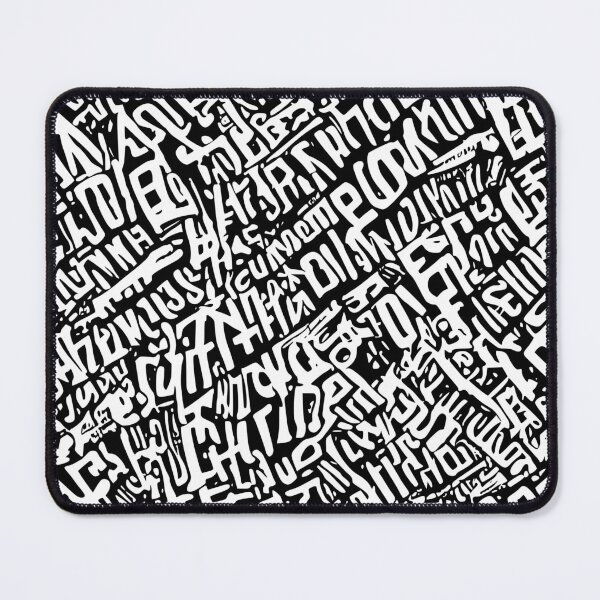 Item preview, Typo, typography abstract letters and graphic symbols pattern texture designed and sold by UDDesign.