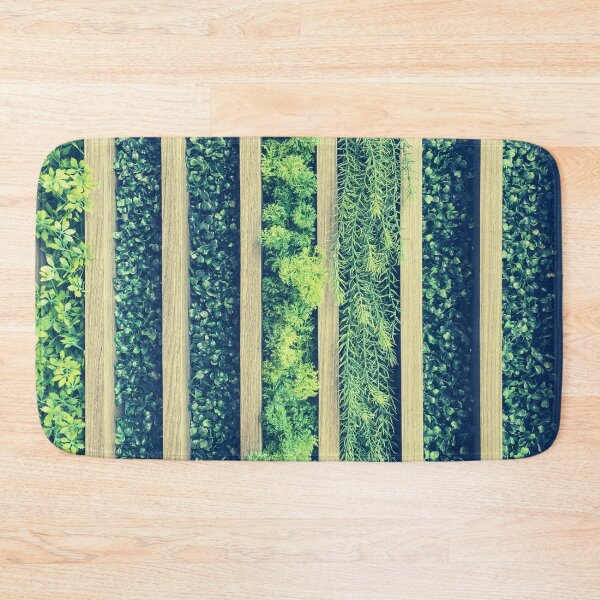 Item preview, green nature vertical stripes designed and sold by Pattern King.