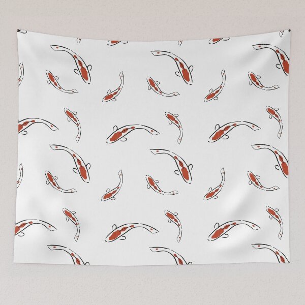 Item preview, Koi Fish Pattern - Watercolor designed and sold by FengShuiLounge.