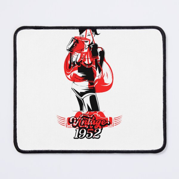 Item preview, Vintage Woman Boxer, female boxer designed and sold by CRO-DESIGN.