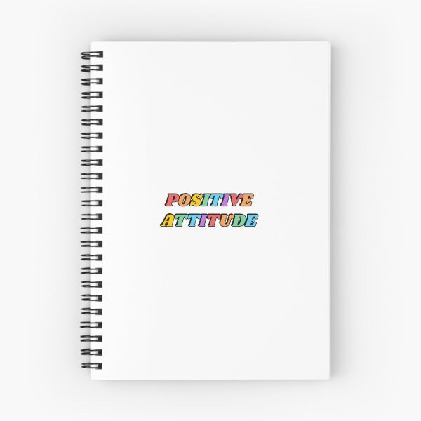 Item preview, POSITIVE ATTITUDE - rainbow designed and sold by Inspirationmotivation.
