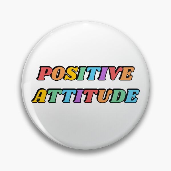 Item preview, POSITIVE ATTITUDE - rainbow designed and sold by Inspirationmotivation.