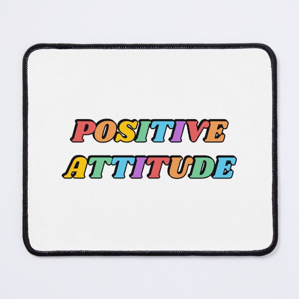 Item preview, POSITIVE ATTITUDE - rainbow designed and sold by Inspirationmotivation.