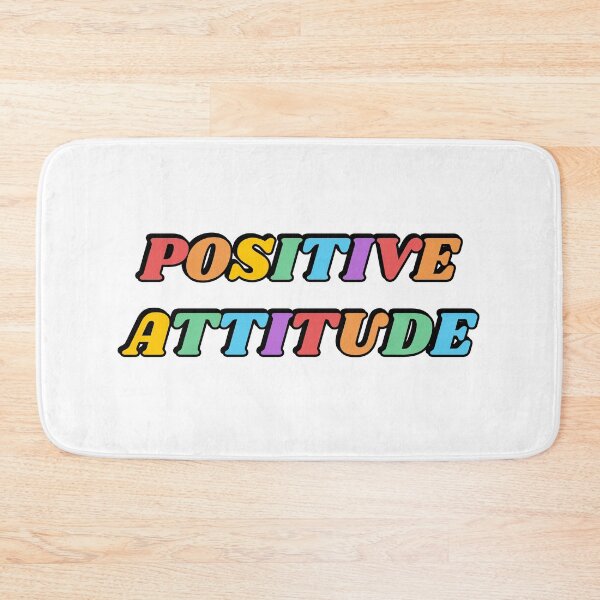 Item preview, POSITIVE ATTITUDE - rainbow designed and sold by Inspirationmotivation.