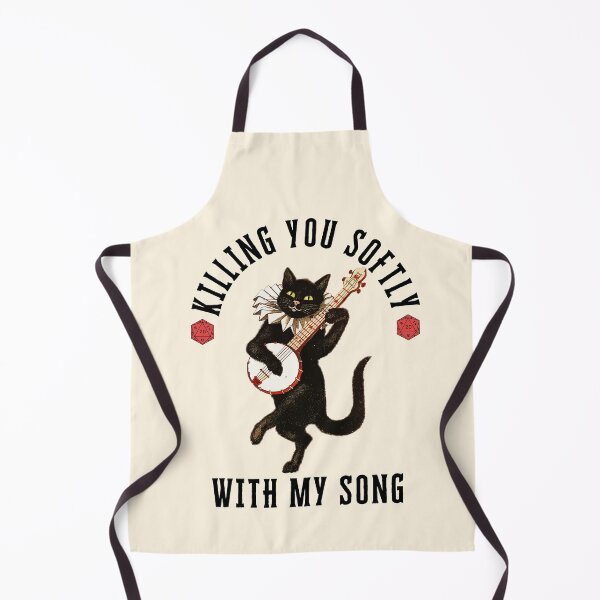 Item preview, DND BARD CLASS: Cat killing you softly with my song designed and sold by DungeonAtelier.