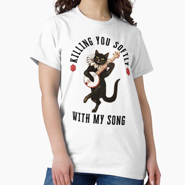 Item preview, DND BARD CLASS: Cat killing you softly with my song designed and sold by DungeonAtelier.
