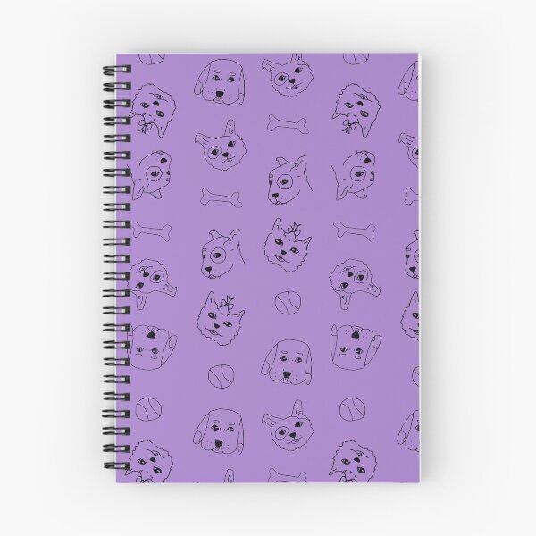 Item preview, Dogs Doodle Purple designed and sold by Eva G..