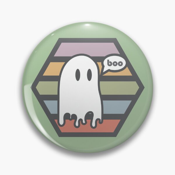 Item preview, Boo  (Soft Color Palette) Cute Halloween Hexagon Design designed and sold by vron615.