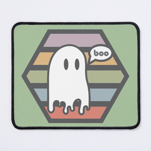 Item preview, Boo (Soft Color Palette) Cute Halloween Hexagon Design designed and sold by vron615.